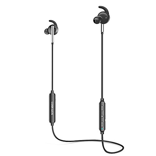 WEIAI Active Noise Reduction Bluetooth Earphone, auricolari sportivi in-ear con auricolari in metallo portatili con AptX, cuffie musicali stereo HIFI