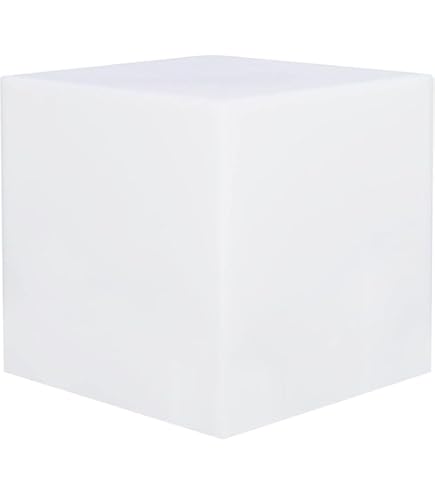 Cubo Luminoso 40cm Cubo Luce LED Cablato 40cm CARRY - Bianco Freddo, Interno/Esterno Vaso Luminoso Da Esterno
