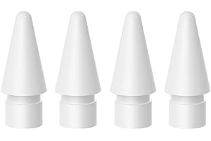 SULIUDAJI Pack de 4 Punta de Lápiz de Apple iPad, Puntas para Apple Pencil 2 Generación y 1 Generación,Apple Pencil Tips, Puntas de lápiz de Alta sensibilidad