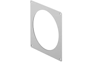 ARMAR TRADING LTD Ducting Pipe Wall Plate 100mm / 4" Ventilation Duct Tube Collar Connector KO100-27