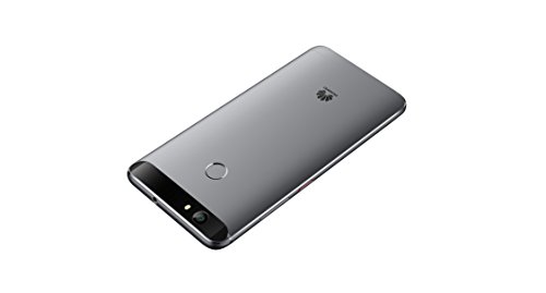 Huawei 51090UAW nova Smartphone (12,7 cm (5 Zoll), 32GB, Dual-SIM, 12 Megapixel Kamera, Android) titanium grau