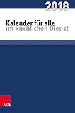 Image de Kalender für alle im kirchlichen Dienst: 2018 (Pfarrerkalender/Pfarrerinnenkalender)