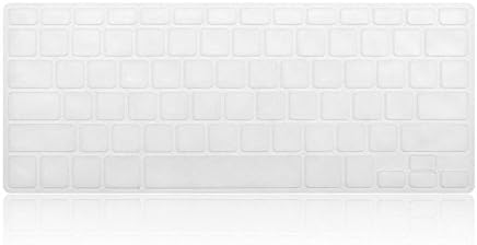 GSuMio Soft Keyboard Cover Silicone Skin Keyboard Protector for MacBook Pro 13" 15" 17" (with or without Retina Display) and MacBook Air 13" ( Fits USA Keyboard LayOut MacBooks) - Transparent