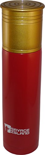 Savage Island Gourde Acier Inoxydable Isotherme Flasque Shotgun Forme