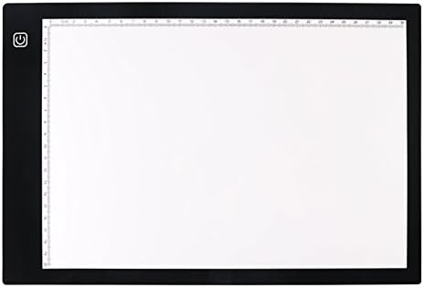 LED Stencil Light Box A4 Animation Copy Table, Tracing Tatto Art Display Drawing Board, USB DC Ultra-thin LED Light Pad