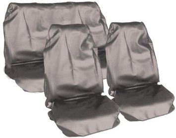 LEXUS LS 460 (2006 ON) Water Resistant Nylon Full Set Seat Protectors Grey