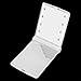 Gleader LED Pocket Handbag Compact makeup mirror foldable with lights cosmetic handheld - White