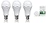 Syska SSK-EMB-07-01 7-Watt B-22 Rechargeable Inverter LED Emergency Bulb (Cool White)Pack 3 RS.1746.00