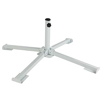 Aktive Pied de 4 pieds pliable pour parasol 84 x 84 x 27.5 cm (53762)
