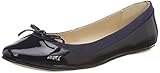 Schlupfeinstieg Buffalo Damen ANNELIE Geschlossene Ballerinas, Blau (Navy 001), 40 EU