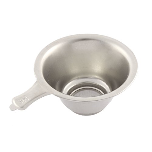 Edelstahl Rund Gitterboden Teefilter Infuser Sieb, 4cm Tiefe