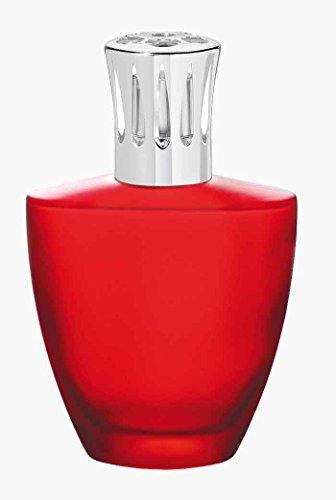 Lampe Berger 4478 Satin Rouge Duftlampe Set, Glas- rot, Krone- silber, glänzend, 4 x 10 x 17 cm - 3