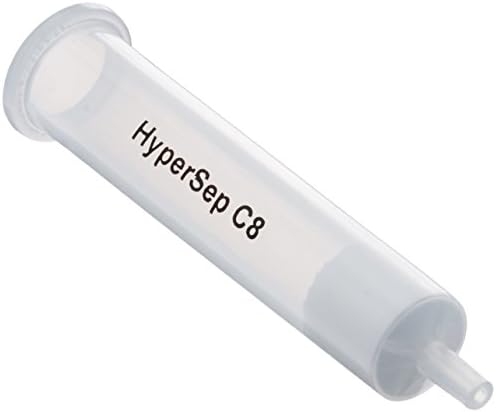 Thermo Chromatography 60108-394 HyperSep C8 Extraction Column, 500 mg Bed Weight, 6 ml Column Volume (Pack of 30)