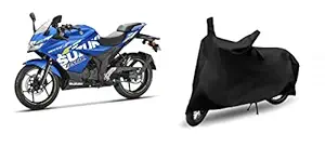 NAVAM Bike Body Cover Waterproof Suzuki Gixxer SF (Black)