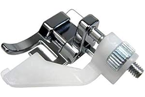 La Canilla ® - Blindstichfuss Nähfuß für W6, Brother, Singer, Silvercrest, Janome, Carina (Snap-On) Nähmaschinen