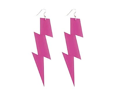 Boland 64469 Boucles d'oreilles années '80, rose