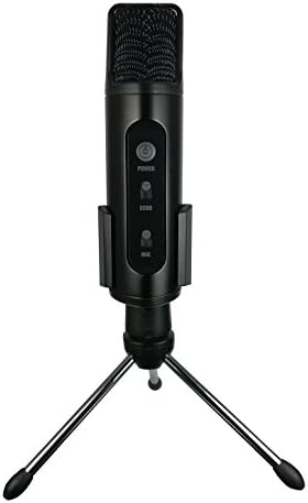 TKGOU Portable Microphone, Iphone Wireless Karaoke microphone with pop filter &amp; tripod microphone stand, great for Vocal, Recording,Facebook Chat(GM991B)