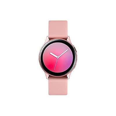 Samsung - Montre Galaxy Watch Active 2 - Aluminium 40 mm - Rose velours - Version Française