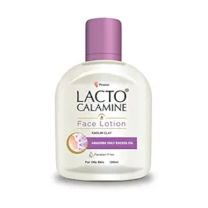 Lacto Calamine Face Lotion for Oil Balance - Oily Skin - 120 ml