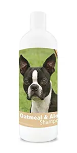 Healthy Breeds Oatmeal Shampoo with Aloe, Boston Terrier , 16 oz.