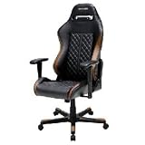Dxracer - Silla gaming dh73 negro y marrón