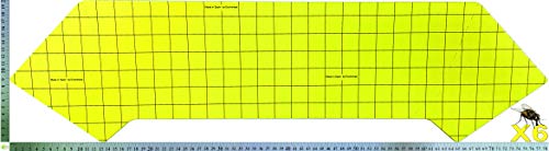 Zero Biocides 6 Placas Adhesivas DE Recambio para Equipo ATRAPAMOSCAS UV Formato Nº P33