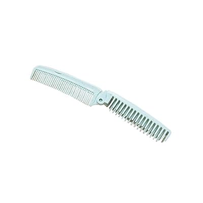 LAAT 1PC Peigne Barbe Template Barbe Peigner Moustache Outil Contour de Barbe Styling and Shaping Comb pour Homme (Jaune)