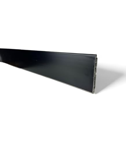 Battiscopa Passacavo PVC - 7x1.5 Cm, Barre Da 2.5m, Per Cavi Elettrici E Rete - Foto 10