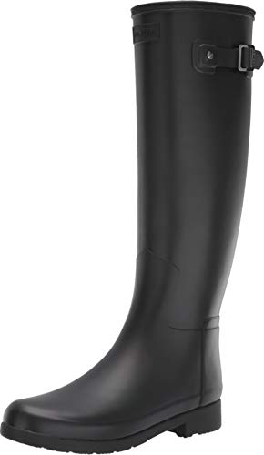 Hunter Original Refined, Bottes & Bottines de Pluie Femme, Noir (Black), 38 EU