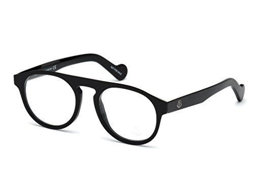 Preisvergleich Produktbild Moncler Unisex-Erwachsene Brillengestelle ML5028 001 51, Schwarz (Nero LUCIDO)