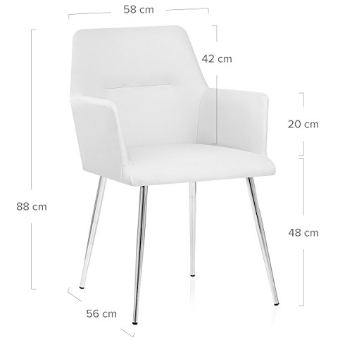 Atlantic Shopping Donovan Dining Chair White - Image 8