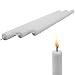 Produktbild Wachskerze Weiss Rondo - 3 St. Bio-Stearin Stabkerze rund 40 cm amabiente