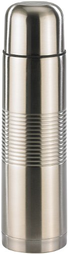 Rosenstein & Söhne Edelstahl-Isolierflasche mit Becher im Deckel 1,0 l - 2
