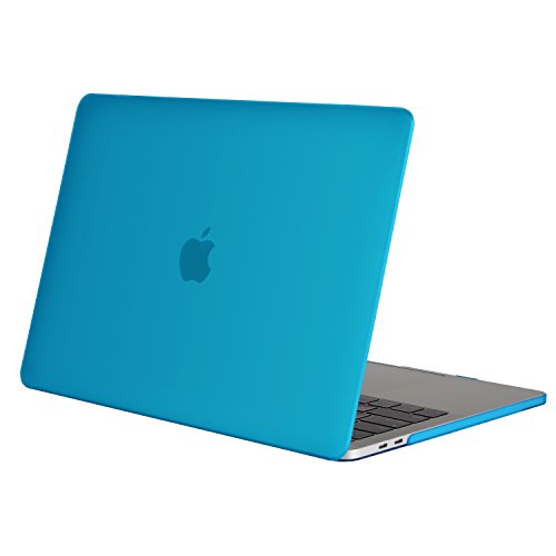 MOSISO MacBook Pro 13 Hülle 2016 - Ultra Slim Hochwertige Plastik Hartschale Tasche Schutzhülle Snap Case für NEUESTE MacBook Pro 13 Zoll (2016 Freisetzung) A1706 / A1708 mit/ohne Touch Bar and Touch ID, Wasser Blau