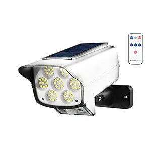 CARDEX Solar Lights Outdoor Motion Sensor - 2000Lumens 77LED Spotlight Solar Lights Outdoor IP66 Waterproof, Solar Security Lights for Solar Security Lights for Garden (Camera Solar Light)