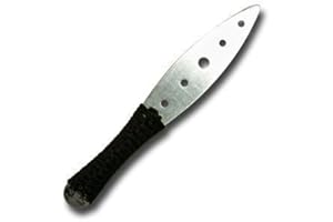 Playwell Martial Arts Blunt Roped Metal Training Knife (Knive) - NO16