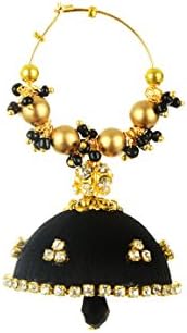Ibadat Creation's Silk Threaded Jhumka