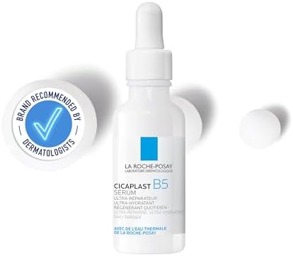 La Roche Posay Cicaplast B5, Siero Riparatore Ultra Idratante, Pelle Protetta da Aggressini Esterne e Rigenerata, Adatto Anche Alle Pelli Sensibili, Con il 10% di Vitamina B5, 30 ml