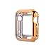 Produktbild Dünner Bunter TPU Kasten Abdeckung Case Cover Schützen Shell für Apple Watch Series 1/2/ 3 38mm Schutz Hülse Protect Shell, Weich und flexibel. (Gold)
