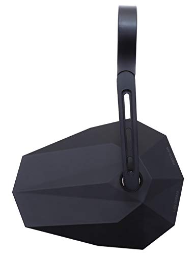 HIGHSIDER Motorrad Lenkerendenspiegel Stealth-X5, Stiel kurz, 1 Stück, E-geprüft