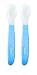 Nuvita silicone spoons (Blue)
