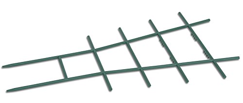 Windhager Blumenstütze Kunststoff, gerade, Grün, 57 x 31 cm