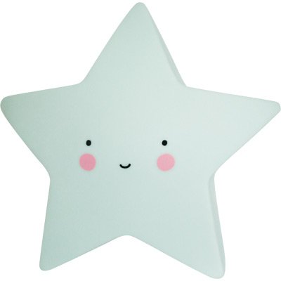 Lámpara Quitamiedos Estrella Mint