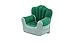 Produktbild Easy Camp Comfy Chair Campingmöbel, Wasserblau, One Size