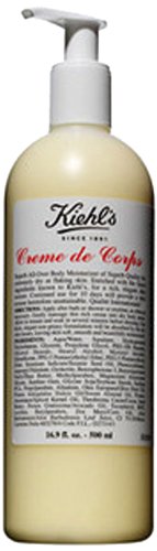 Kiehl's Creme de Corps Body Moisturizer - Full Size Pump 16.9oz (500ml)