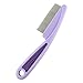 Produktbild Wokee Haustier Kämme,Fellpflege Werkzeug,Entfernt Verfilzungen,lose Fell und Schmutz,15 x 3,5 x 1,5 cm,Professionelle Pflege Kamm für Hunde und Katzen
