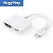 Price comparison product image HDMI Adapter for Phone, 1080P Digital AV Adapter HDTV Sync Screen HDMI Connecto for Phone XS/XR/X/8/7/6/5 Series/Pad Air/Mini/Pro(Compatible with IOS 12 Before & After, No App Need)