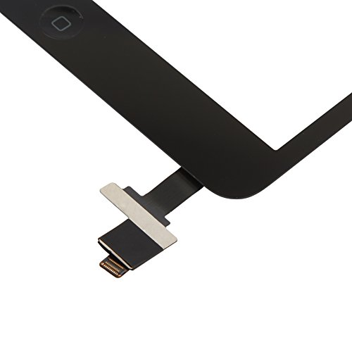 Dazone für iPad Mini 1 2 Touchscreen Digitizer Ersatz Glas Display Bildschirm mit IC Chip Home Button und Werkzeug (Schwarz) - 6