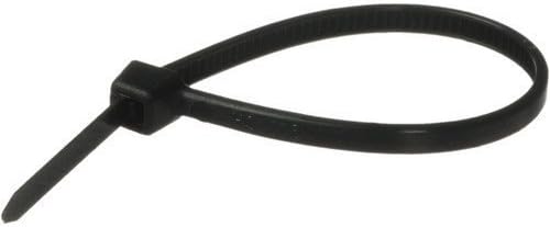 Pearstone 4 Plastic Cable Ties - Black (20-Pack) by Pearstone