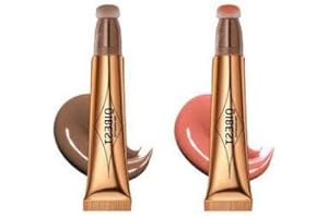 PW TOOLS Cream Bronzer Contour Beauty Wand Blush Stick, Liquid Highlighter Pen Make Up, Natural Super Silky Stick Beauty Light Wand